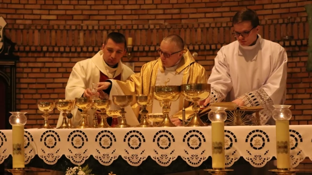 Tczew - Uroczystości Wielkiego Czwartku w obiektywie