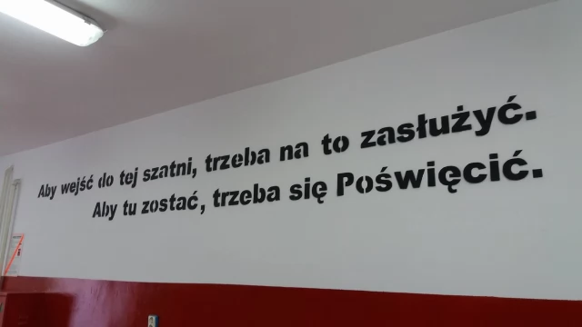 Tczew - Szatnie na Ceglarskiej po remoncie