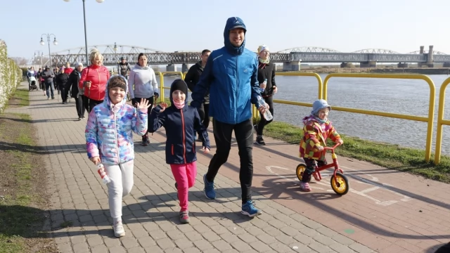 Tczew - Tczewski Parkrun świętował trzecie urodziny