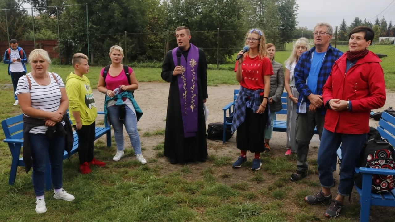 Tczew - Tczewianie na odpuście w Piasecznie