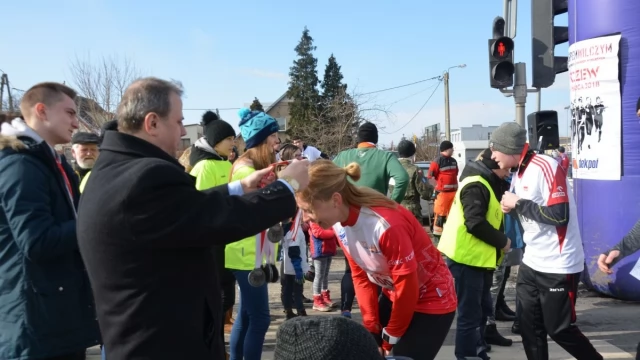 Tczew - Pierwszy w Tczewie Bieg Tropem Wilczym - ponad dwustu biegaczy na starcie