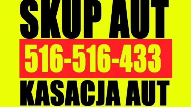 Tczew - Skup Aut t.516516433 wszystkie każdy stan