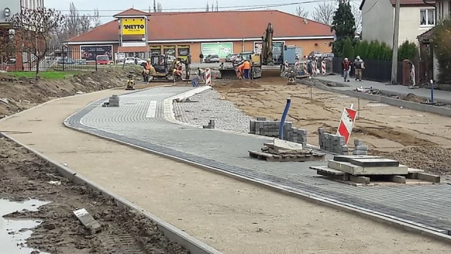 Tczew - Jak wygląda stan zaawansowania prac na ulicy Gdańskiej i Jedności Narodu?