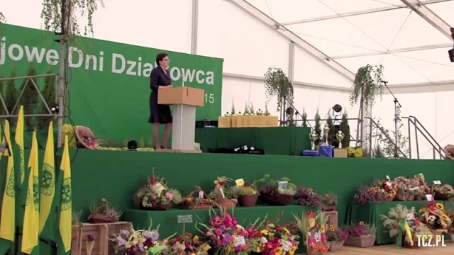 Tczew - Działkowcy świętowali z Ewą Kopacz - wideorelacja z wizyty w Tczewie