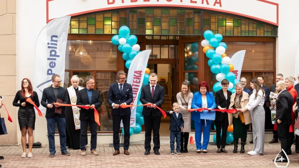 Tczew - Gmina Pelplin zyskała nową przestrzeń kultury - uroczyste otwarcie filii biblioteki