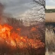 Tczew - Znowu płonęły trawy - na szczęście reakcja była błyskawiczna