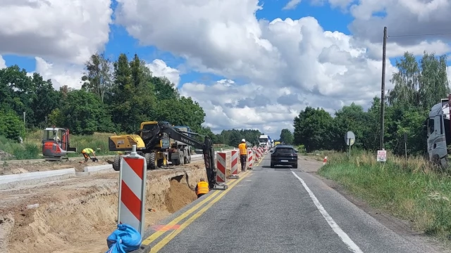 Tczew - Trwa remont "22" na odcinku Swarożyn - Zabagno