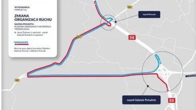 Tczew - W weekend zamknięcie obwodnicy między węzłami Kowale i Gdańsk Południe