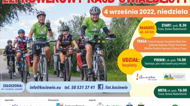 Tczew - Zapraszamy na Rowerowy Rajd Gwiaździsty!