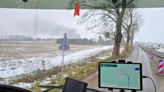 Tczew - Pożar w Rajkowach. Spłonęły budynki gospodarcze