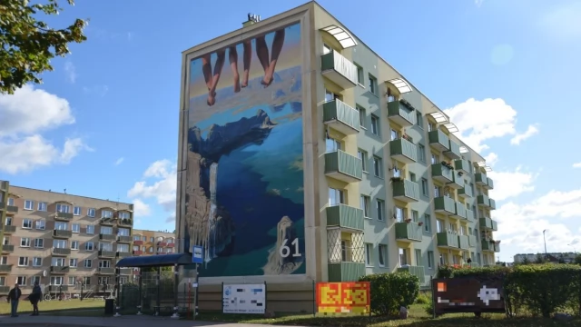Tczew - Znany jest na całym świecie - teraz powstał jego mural w rodzinnym mieście