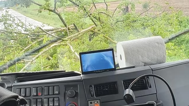 Tczew - Duże straty po nawałnicy w południowej części powiatu tczewskiego