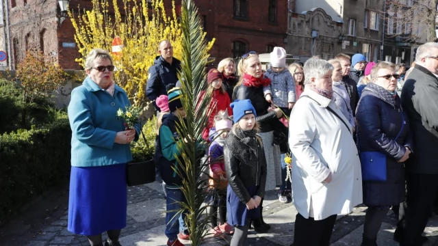 Tczew - Niedziela Palmowa w tczewskiej farze [FOTO]