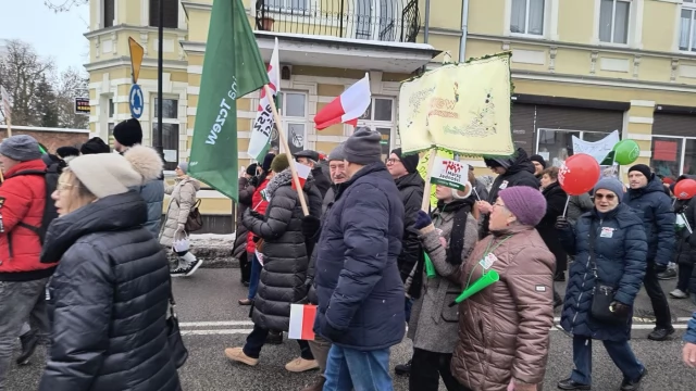 Tczew - Marsz Jedności Gminy Tczew przeszedł ulicami Tczewa