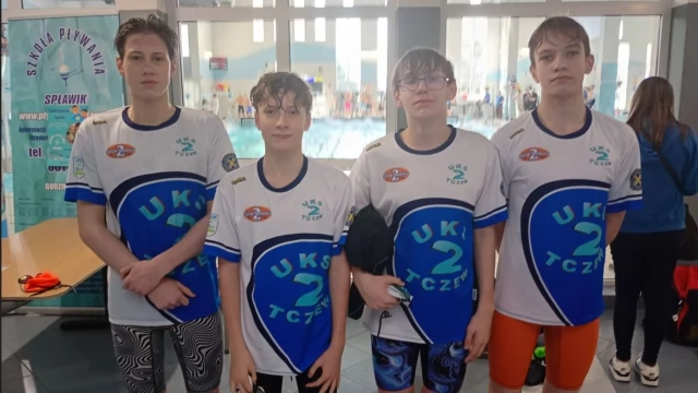 Tczew - Liga POZP juniorów 14-16 letnich w pływaniu