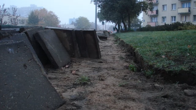 Tczew - Kolejny etap wymiany chodnika na Jagiełły