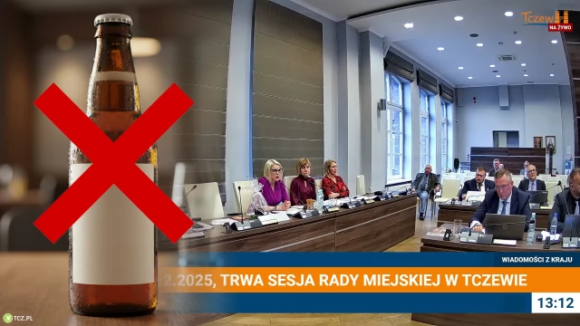 Tczew - Nowe przypisy ws. sprzedaży alkoholu. Radni podzieleni, uchwała przeszła