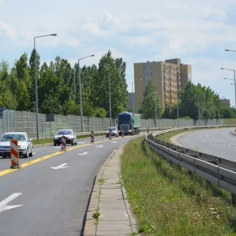 Tczew - Zamknięcie jezdni zachodniej dk 91