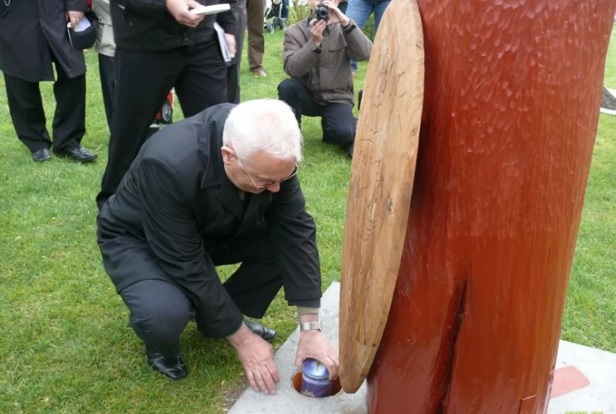 Tczew - Skwer na upamiętnienie jubileuszu