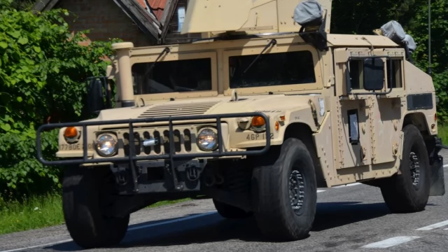 Tczew - Konwoje amerykańskich żołnierzy na drogach powiatu [FOTO]