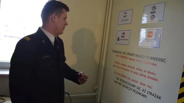 Tczew - Dym, płomienie, alarm! Dzieci w "Ogniku" uczą się, jak reagować