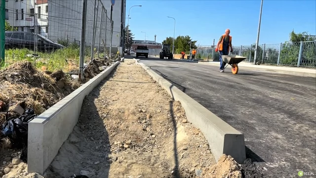 Tczew - Prace na Pomorskiej zmierzają do finiszu