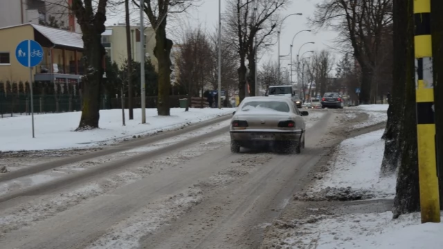 Tczew - Atak zimy na Pomorzu. Noga z gazu!