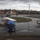 Tczew - Ciężarówką pod prąd na największym skrzyżowaniu Tczewa [WIDEO]