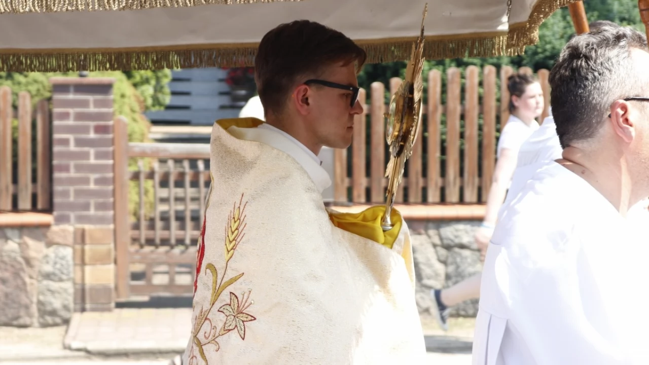 Tczew - Boże Ciało - procesja z Najświętszym Sakramentem