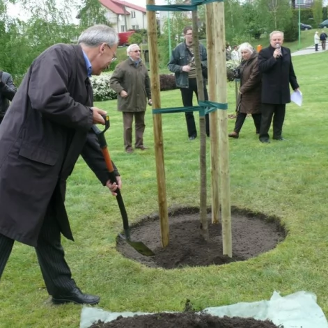 Tczew - Skwer na upamiętnienie jubileuszu