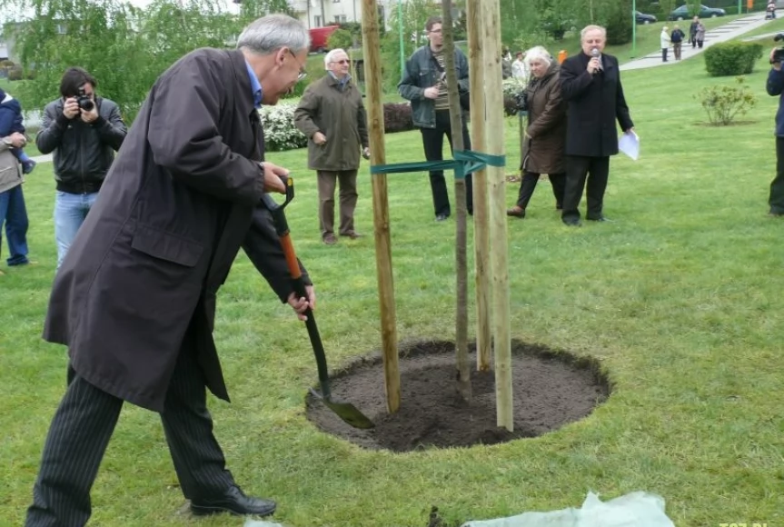 Tczew - Skwer na upamiętnienie jubileuszu
