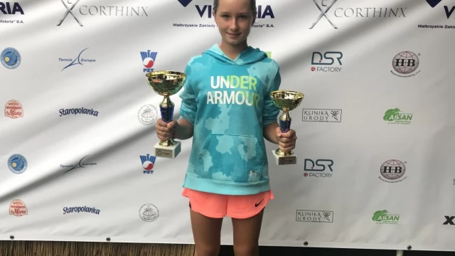 Tczew - Weronika Ewald wygrywa kolejny turniej z cyklu Tennis Europe Junior Tour