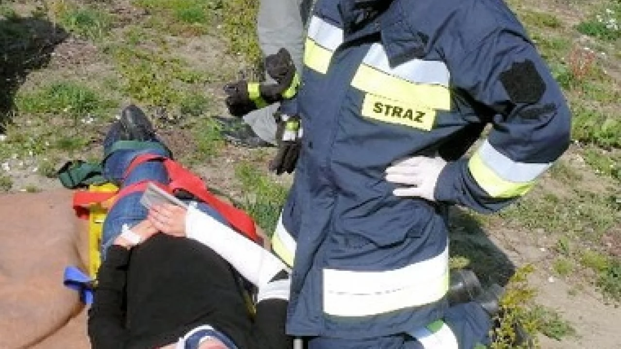 Tczew - Ratownicy na A1