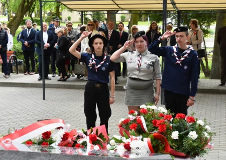 Tczew - Tczew uczcił 234. rocznicę uchwalenia Konstytucji 3 Maja