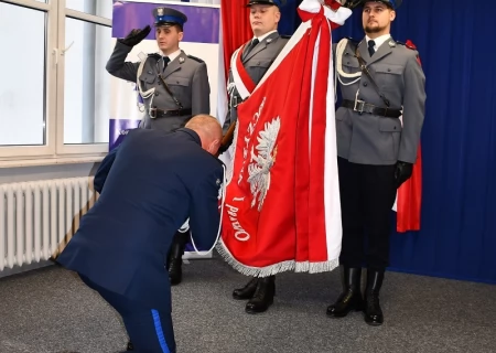 Tczew - Komenda Powiatowa Policji w Tczewie już formalnie z nowym szefem