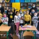 Tczew - Spotkanie policjantów z pierwszoklasistami na temat bezpieczeństwa