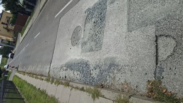 Tczew - Slalom gigant na osiedlu Staszica