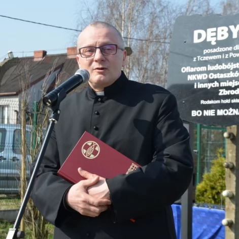 Tczew - Uroczystości przy Panteonie Katyńskim