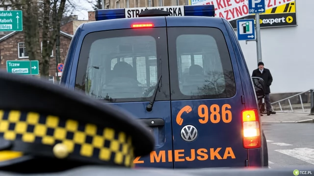 Tczew - 62-latek naruszył nietykalność funkcjonariuszek straży miejskiej