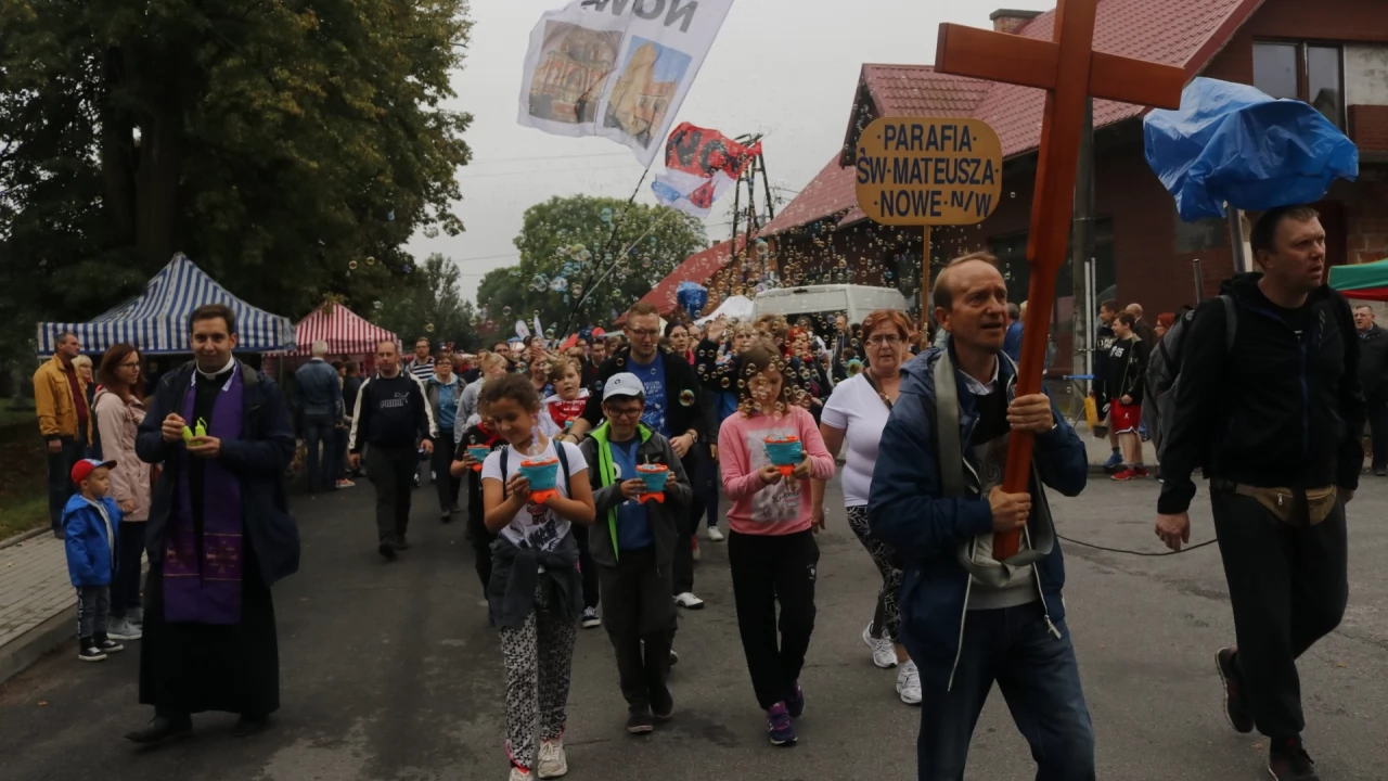 Tczew - Tczewianie na odpuście w Piasecznie