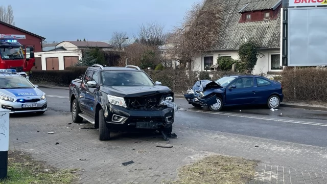 Tczew - Wypadek na Malinowskiej. Na miejscu LPR