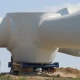 Tczew - Tak montują wiatraki pod Pelplinem