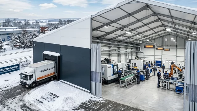 Tczew - Czy hala namiotowa nadaje się do prowadzenia produkcji przez cały rok?