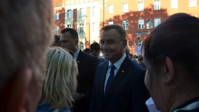 Tczew - Prezydent Andrzej Duda w Pelplinie