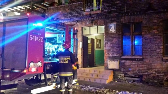 Tczew - Pożar na Koziej. Matce z dziećmi nic się nie stało dzięki szybkiej reakcji