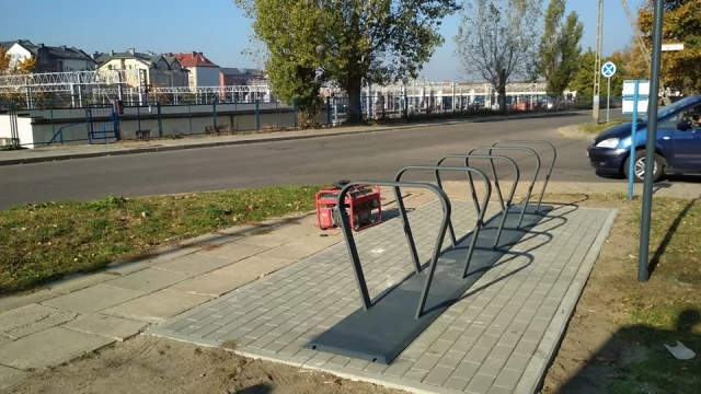 Tczew - Stanęły pierwsze stacje rowerów MEVO