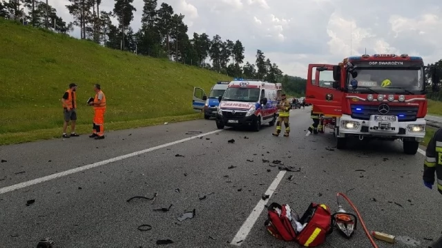 Tczew - Śmiertelny wypadek na A1. Autostrada zablokowana [AKTUALIZACJA]