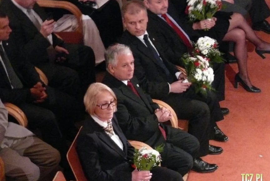 Tczew - Lech Kaczyński w Tczewie