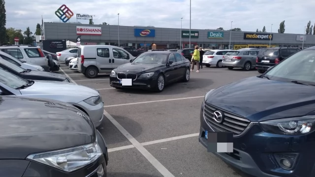 Tczew - Nie pozdrawiam kierowcy BMW