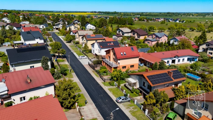 Tczew - Ulica Brzozowa w Szpęgawie w nowej odsłonie